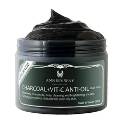 Annie's Way - Charcoal + Vit-C Anti-Oil Jelly Mask - Asian Beauty