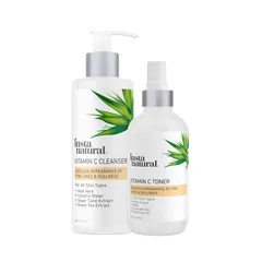 InstaNatural - Vitamin C Cleanser & Toner Duo