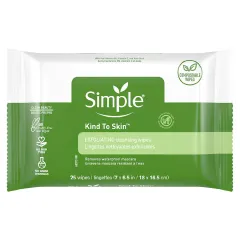 Simple - Exfoliating Facial Wipes Exfoliating