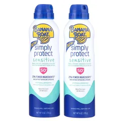 Banana Boat - Simply Protect Sensitive Spray UM, SPF 50+, Twin-pack