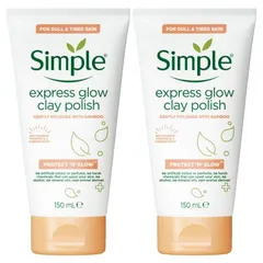 Simple - Face Wash Express Glow Clay Polish