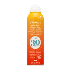Derma E - Ultra Sheer Mineral Body Sunscreen Mist SPF 30