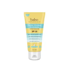 Sheer Mineral Sunscreen Lotion SPF 50 For Extra Sensitive Skin