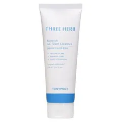 TONYMOLY - Three Herb Blemish AC Foam Cleanser