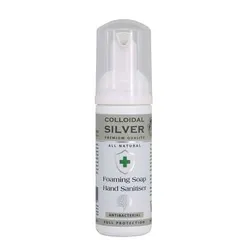 Nature's Greatest Secret - Colloidal Silver Foaming Soap Anti-Bacterial Hand Sanitiser