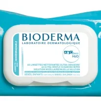 Bioderma - ABCDerm H2O 60 Ultra-Gentle Cleansing Wipes