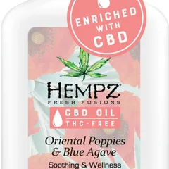 Hempz - Fresh Fusions Oriental Poppies & Blue Agave CBD Herbal Body Moisturizer