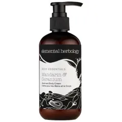 Elemental Herbology - Mandarin and Geranium Hand and Body Cream