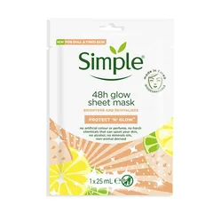 Simple - Sheet Mask 48hr Glow