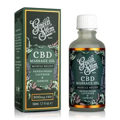 Green Stem CBD - Massage Oil Muscle Relief 300mg