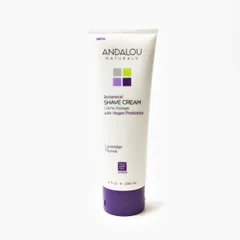 Andalou Naturals - Botanical Shave Cream - Lavender Thyme