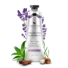 Tree To Tub - Moisture Defense Non-Greasy Shea Butter Hand Cream - Lavender