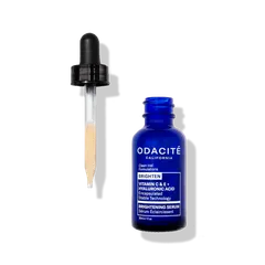 BRIGHTENING SERUM • VITAMIN C & E + HYALURONIC ACID