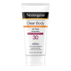 Neutrogena - Clear Body Oil-Free Sunscreen Lotion with SPF 30