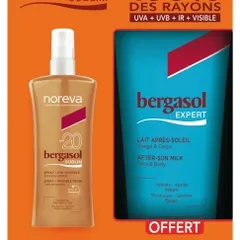 Noreva - Bergasol Sublim Spray Invisible Finish SPF20 + Expert After-Sun Milk Free