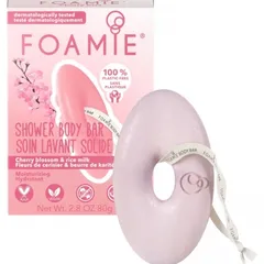 FOAMIE - Moisturizing Shower Body Bar Cherry Blossom & Shea Butter