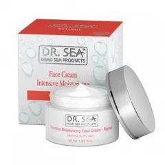 DR SEA - Intensive moisturizing face cream with Retinol for normal and dry skin