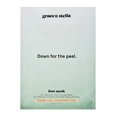 grace & stella - Grace and Stella Dr. Pedicure Foot Peeling Mask - Coconut