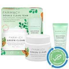 Double Clean Team Makeup Melting Balm + Foaming Cleanser