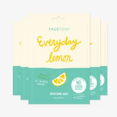 FaceTory - Everyday Lemon Brightening Sheet Mask