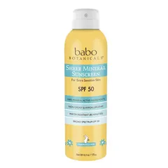 Babo Botanicals - Sheer Mineral Sunscreen Spray SPF 50 For Extra Sensitive Skin