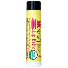 The Naked Bee - Pomegranate + Honey Lip Balm