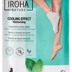 Iroha Nature - Moisturising and Cooling Effect Foot Mask Mint and Shea Butter