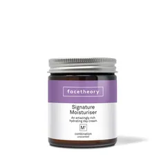 Facetheory - Signature Moisturiser M1 with Hyaluronic Acid, Vitamin C, Vitamin E and Argan Oil Mandarin Scented