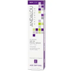Andalou Naturals - Facial Serum, SPF 30, Age Defying, Unscented