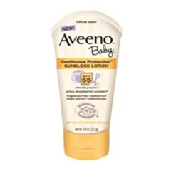 Aveeno - Baby Continuous Protection Sunblock Lotion, Spf 55