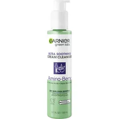 Garnier Green Labs - Amino-Berry Ultra Soothing Cream Cleanser with Amino Acids + Super Berry Blend
