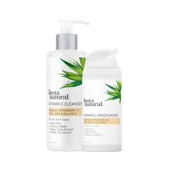 InstaNatural - Vitamin C Cleanser & Moisturizer Duo