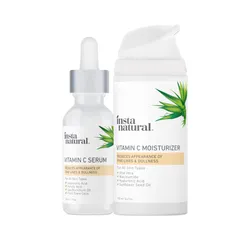 InstaNatural - Vitamin C Serum & Moisturizer Duo