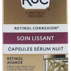 Retinol Correxion Smoothing Care Night Serum Capsules 30 Capsules Biodegradable