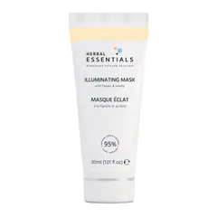 Illuminating Mask With Papain and Honey