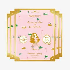 FaceTory - Dream Garden Lotus Biocellulose Mask - Balancing & Firming