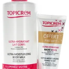 Topicrem - Ultra-Moisturising Body Milk + Pearly Body Free
