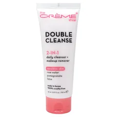 The Crème Shop - 2-in-1 Facial Foam Cleanser | Rose Water + Pomegranate + Lotus Flower