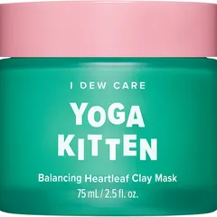 I Dew Care - Yoga Kitten Balancing Heartleaf Clay Mask
