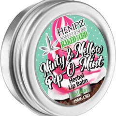 Hempz - Minty & Mellow Pep-O-Mint 15mg CBD Herbal Lip Balm