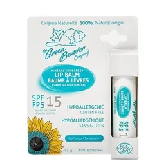 Green Beaver - Sunscreen Lip Balm SPF 15