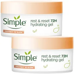 Simple - Rest and Reset 72h Hydrating Face Moisturiser Gel