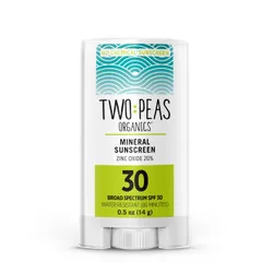 Two Peas Organics - SPF 30 UNSCENTED MINERAL SUNSTICK