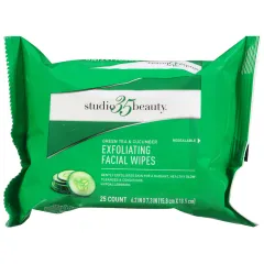 Walgreens Beauty - Exfoliating Facial Wipes Green Tea & Cucumber