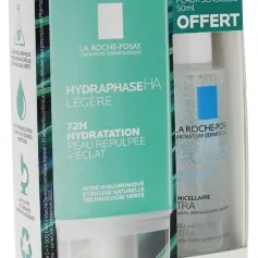 La Roche-Posay - Hydraphase HA Light + Ultra Micellar Water for Sensitive Skin Free