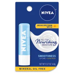 Nivea - Smoothness Hydrating Lip Care with SPF 15 Shea Butter & Aloe