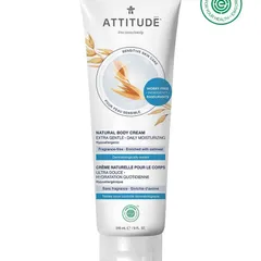 ATTITUDE - Extra Gentle Body Cream : Sensitive skin : Daily Moisturizing