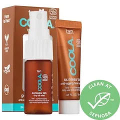 Coola - Gradual Sunless Tan Anti-Aging Face Serum and Dry Oil Mist