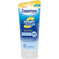 Sport Clear Sunscreen Lotion, Cool, SPF 50