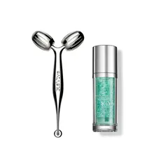 RéVive - RéLax & RéHydrate / Hyaluronic Acid Serum & Facial Roller Duo